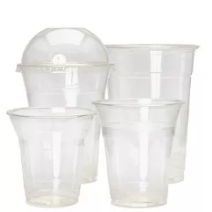 PLA Biodegradable Smoothie Cups & Lids